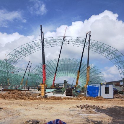 工廠網(wǎng)架加工優(yōu)選勤恒建設(shè) 依托多年行業(yè)經(jīng)驗(yàn)，鑄就鋼結(jié)構(gòu)工程品質(zhì)